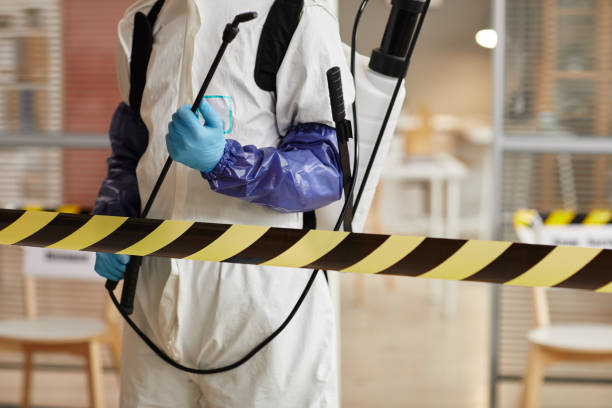 Professional Biohazard technician working in Colon, MI